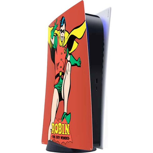 DC Comics Robin Classic Art PS5 Digital Edition Console Skin